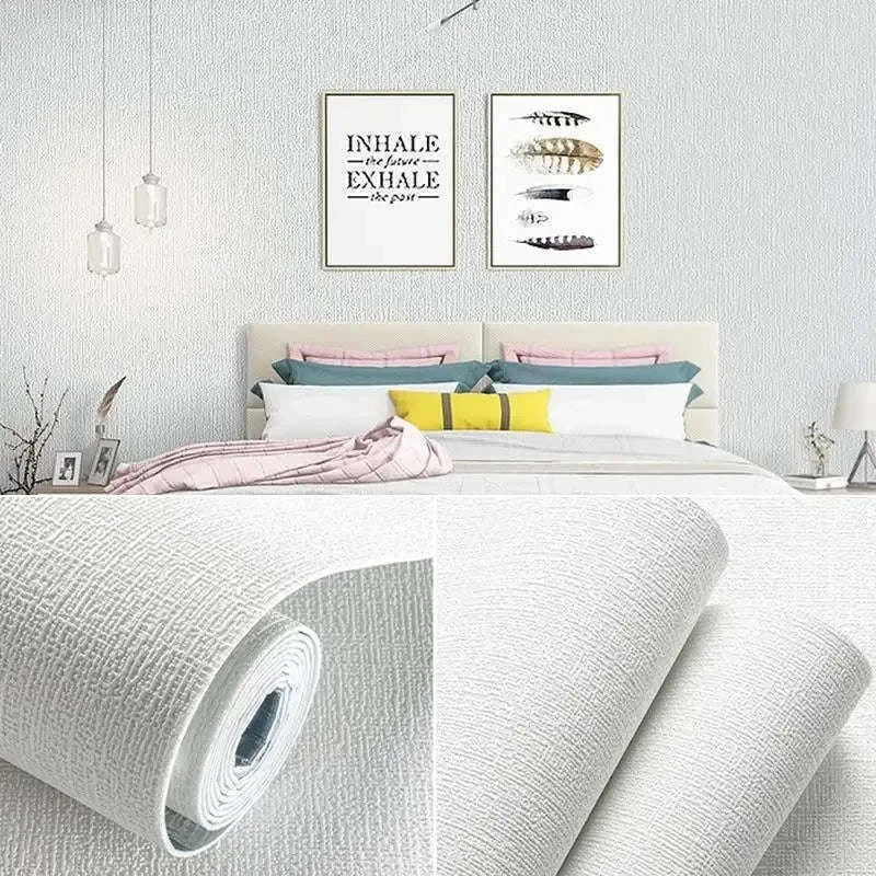 3D Linen Foam Wall Panels 50cm Self-Adhesive Waterproof - Image 3