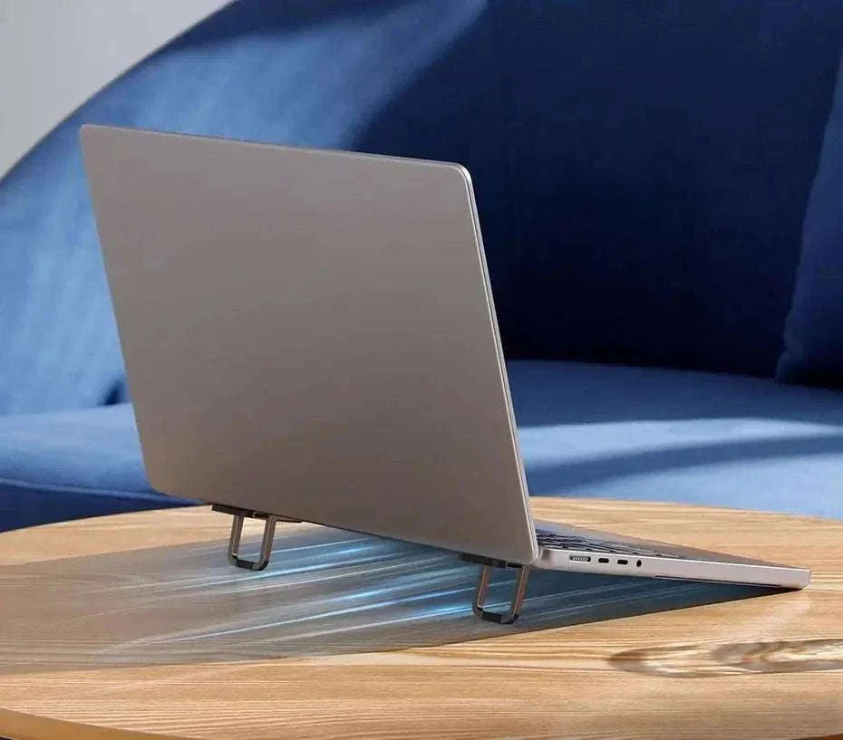 Foldable Adjustable Laptop Stand with Cooling and Portable Design - Image 14