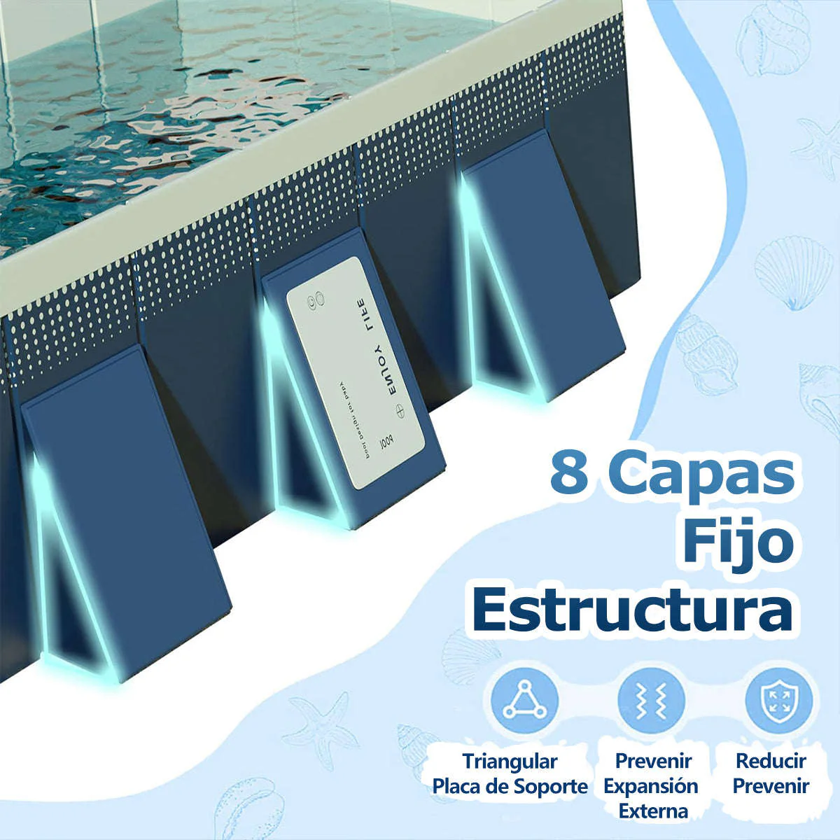 Foldable Outdoor Pool for Family Summer Water Fun - Image 17