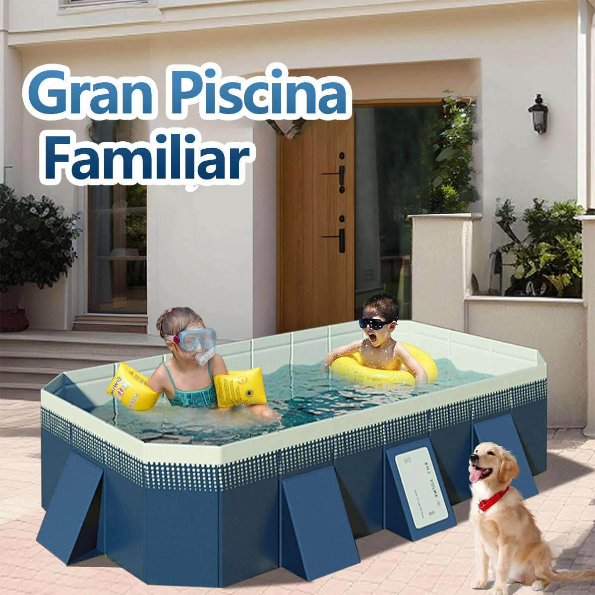 Foldable Outdoor Pool for Family Summer Water Fun - Image 22