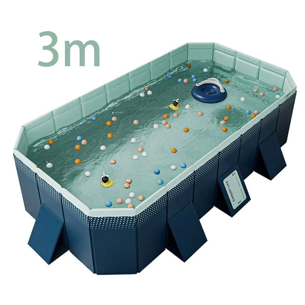 Foldable Outdoor Pool for Family Summer Water Fun - Image 36
