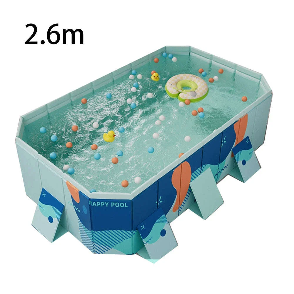 Foldable Outdoor Pool for Family Summer Water Fun - Image 37