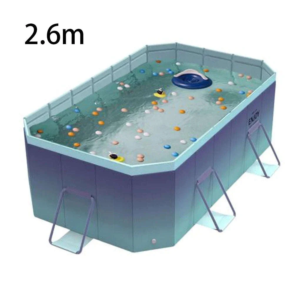 Foldable Outdoor Pool for Family Summer Water Fun - Image 43