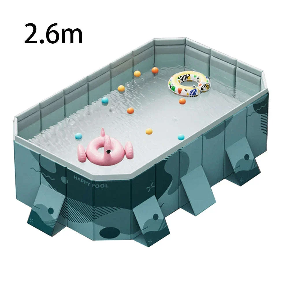 Foldable Outdoor Pool for Family Summer Water Fun - Image 45