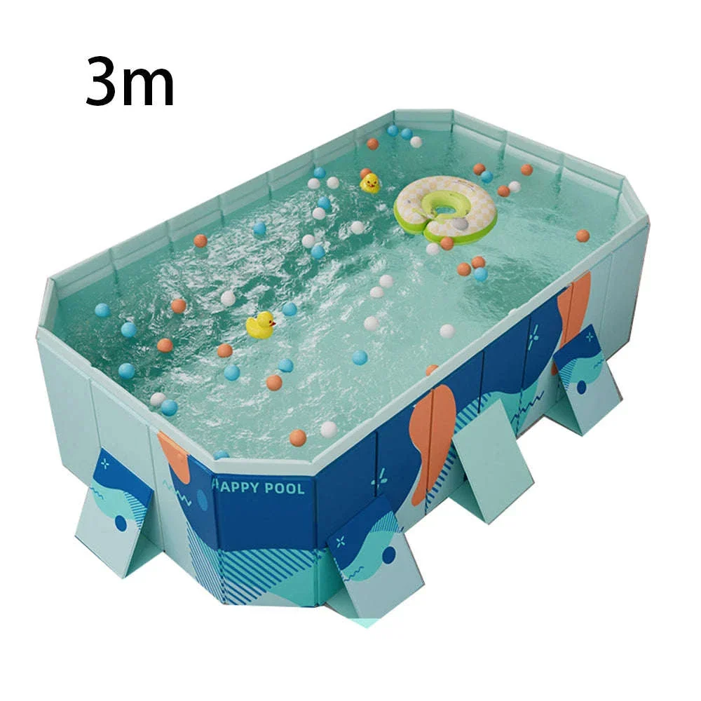 Foldable Outdoor Pool for Family Summer Water Fun - Image 46
