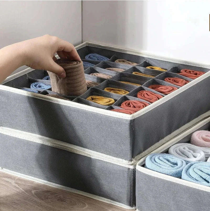 Foldable Underwear Organizer Storage Box for Neat Drawer Storage - Image 10