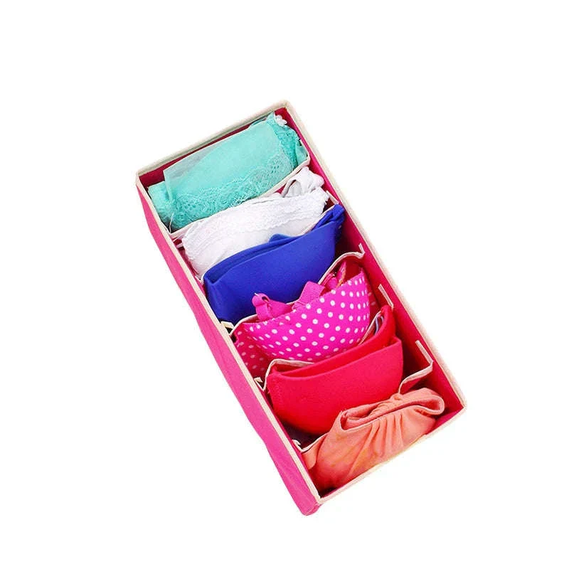 Foldable Underwear Organizer Storage Box for Neat Drawer Storage - Image 19