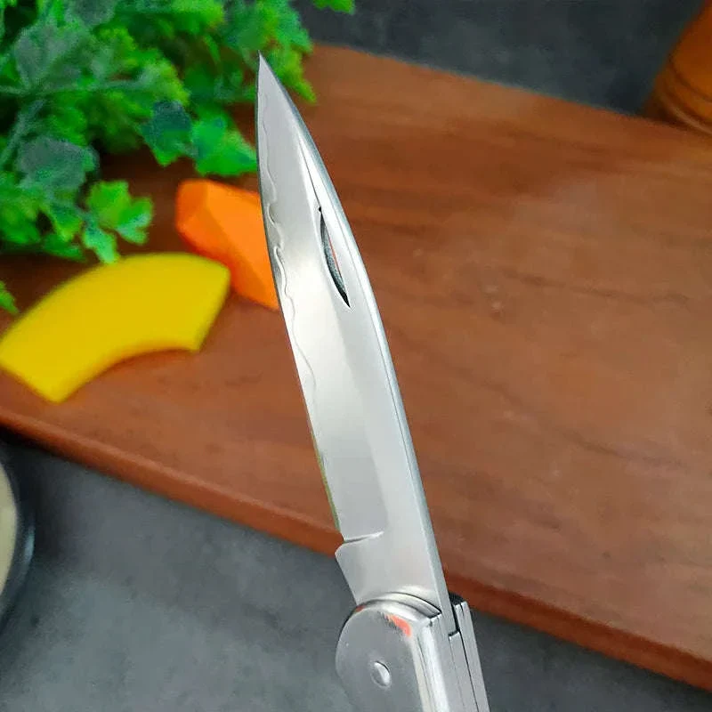 Folding Knife for Meat, Fruit and Vegetable Prep - Image 12