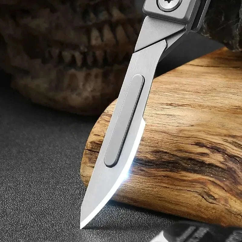 Folding Hobby Knife Kit for Precision Craft Cutting - Image 10