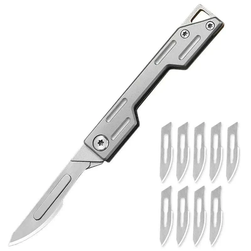 Folding Hobby Knife Kit for Precision Craft Cutting - Image 13