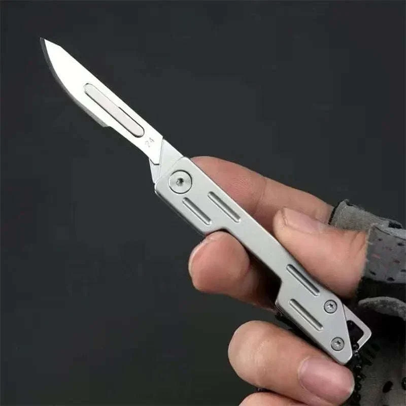 Folding Hobby Knife Kit for Precision Craft Cutting - Image 9