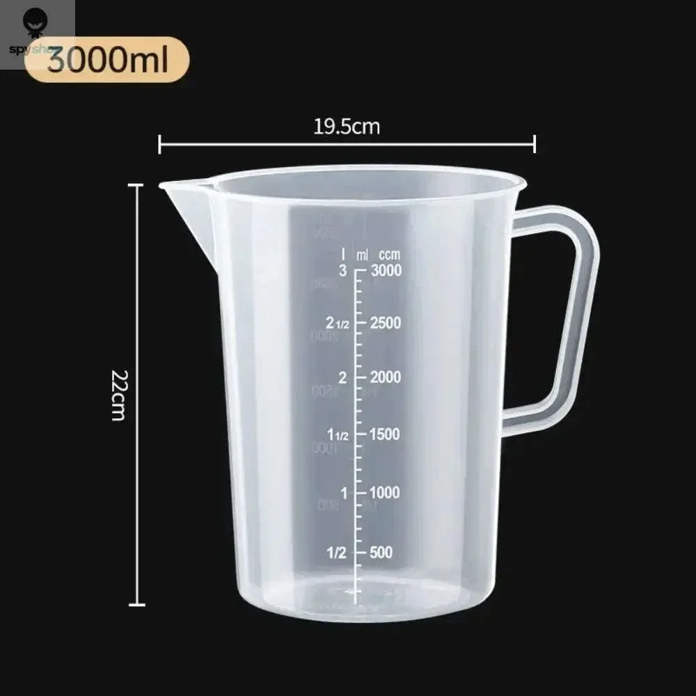 Thickened Plastic Measuring Cup with Scale, 100-5000ml - Image 13