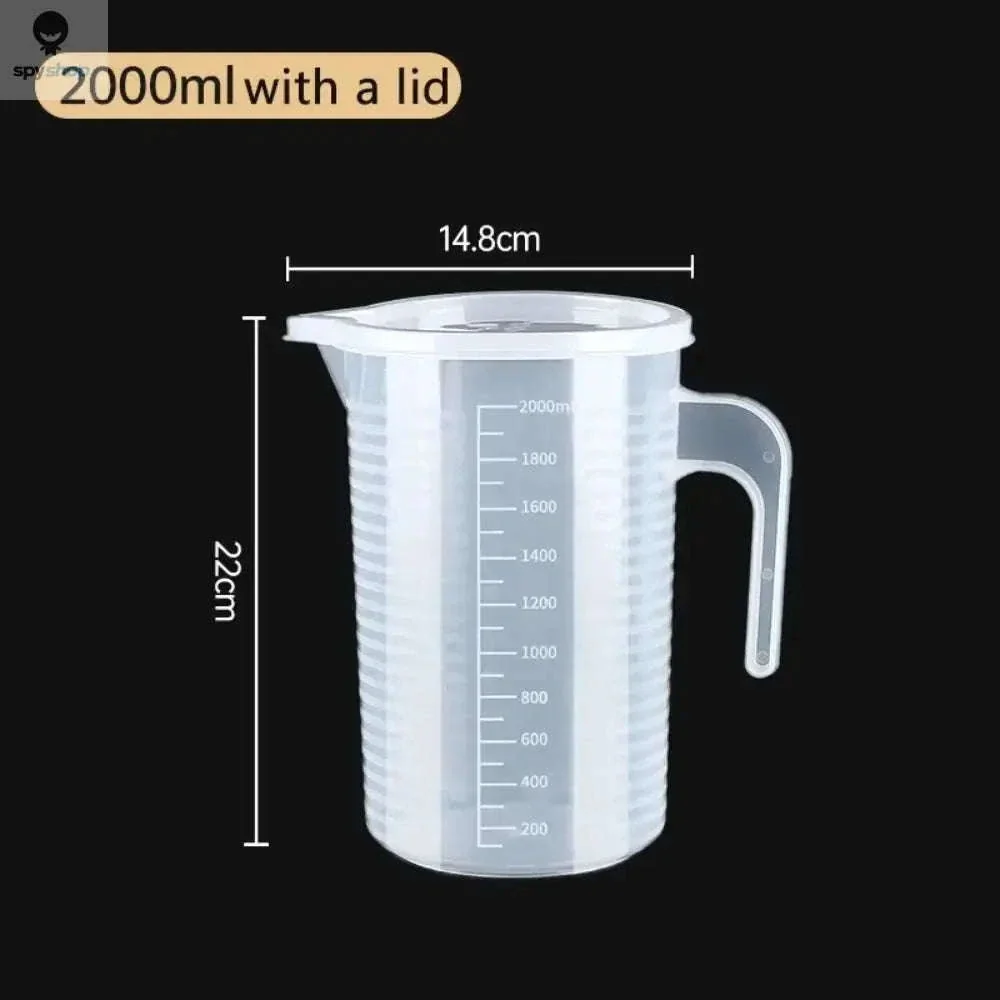 Thickened Plastic Measuring Cup with Scale, 100-5000ml - Image 14