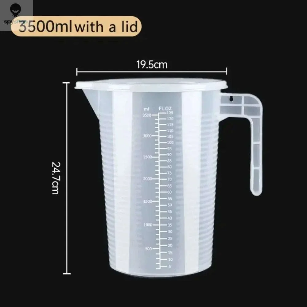 Thickened Plastic Measuring Cup with Scale, 100-5000ml - Image 16