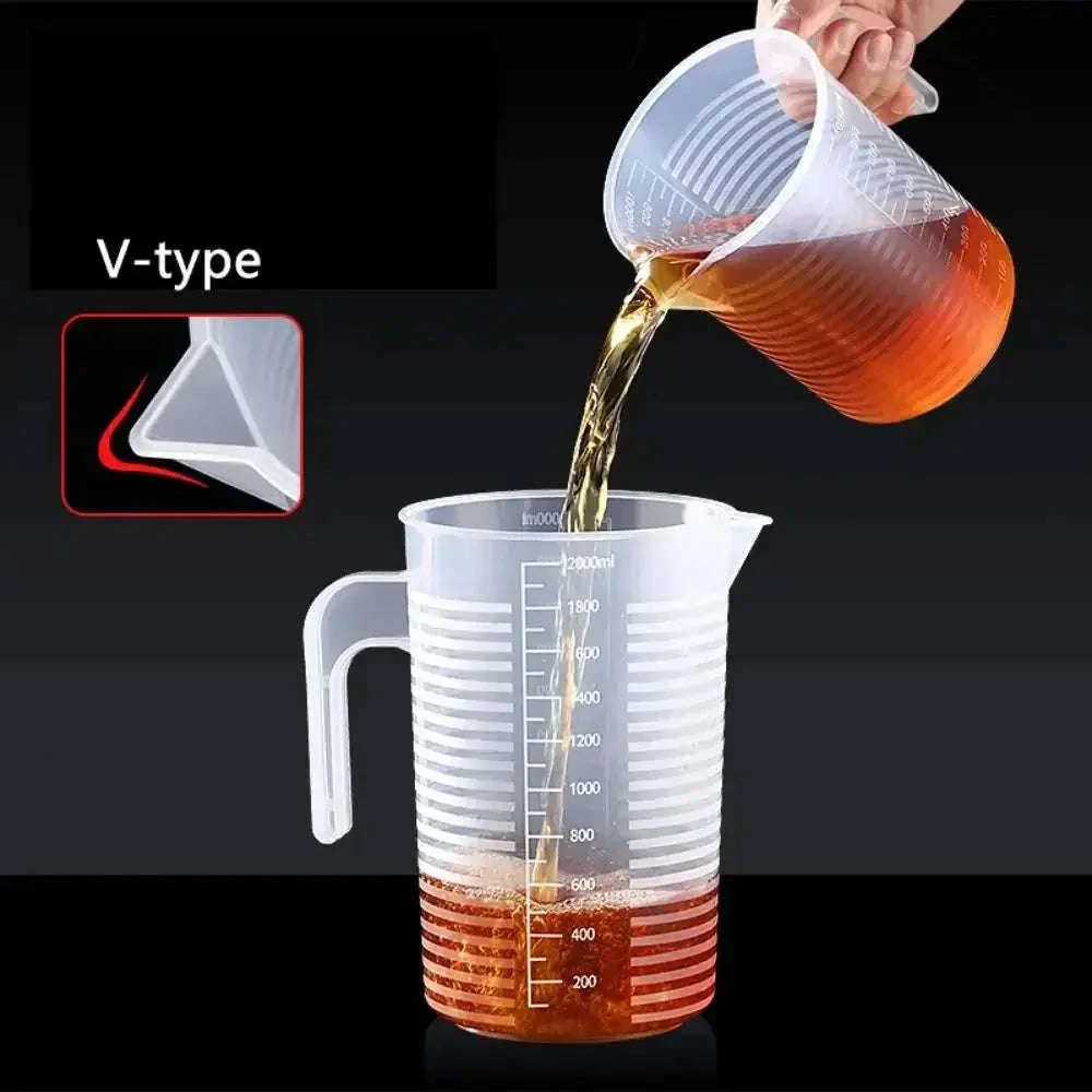 Thickened Plastic Measuring Cup with Scale, 100-5000ml - Image 2