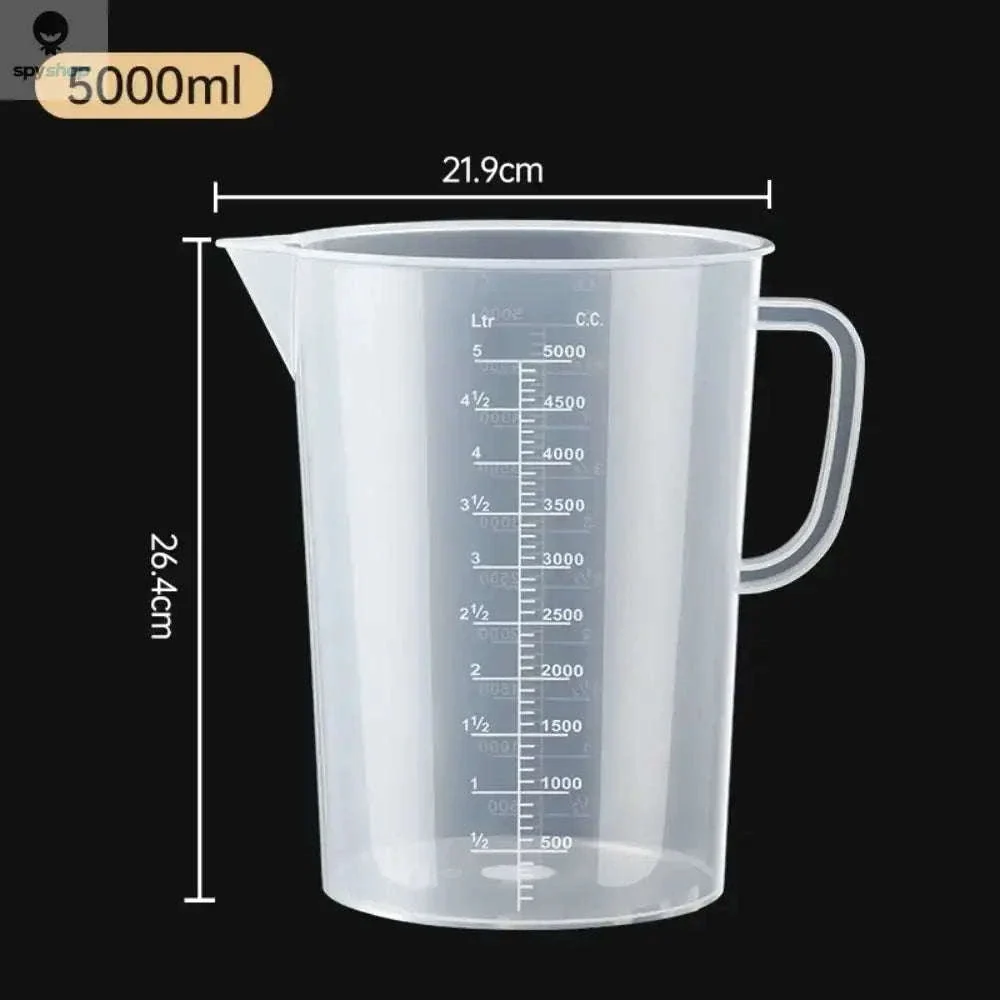 Thickened Plastic Measuring Cup with Scale, 100-5000ml - Image 23