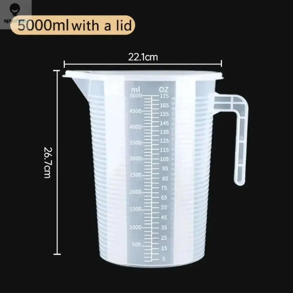 Thickened Plastic Measuring Cup with Scale, 100-5000ml - Image 24