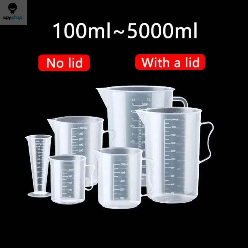 Thickened Plastic Measuring Cup with Scale, 100-5000ml - Image 7