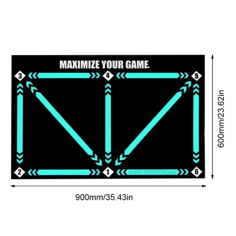 90cm Non-Slip Foldable Football Training Mat - Image 3