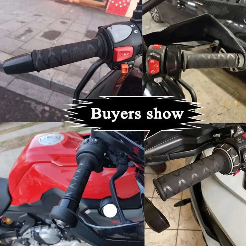 Universal Heat Shrink Motorcycle Grip Covers for Better Control - Image 10