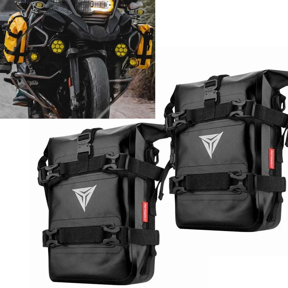 Motorcycle Crash Bar Waterproof Storage Bag for GS, ADV & More