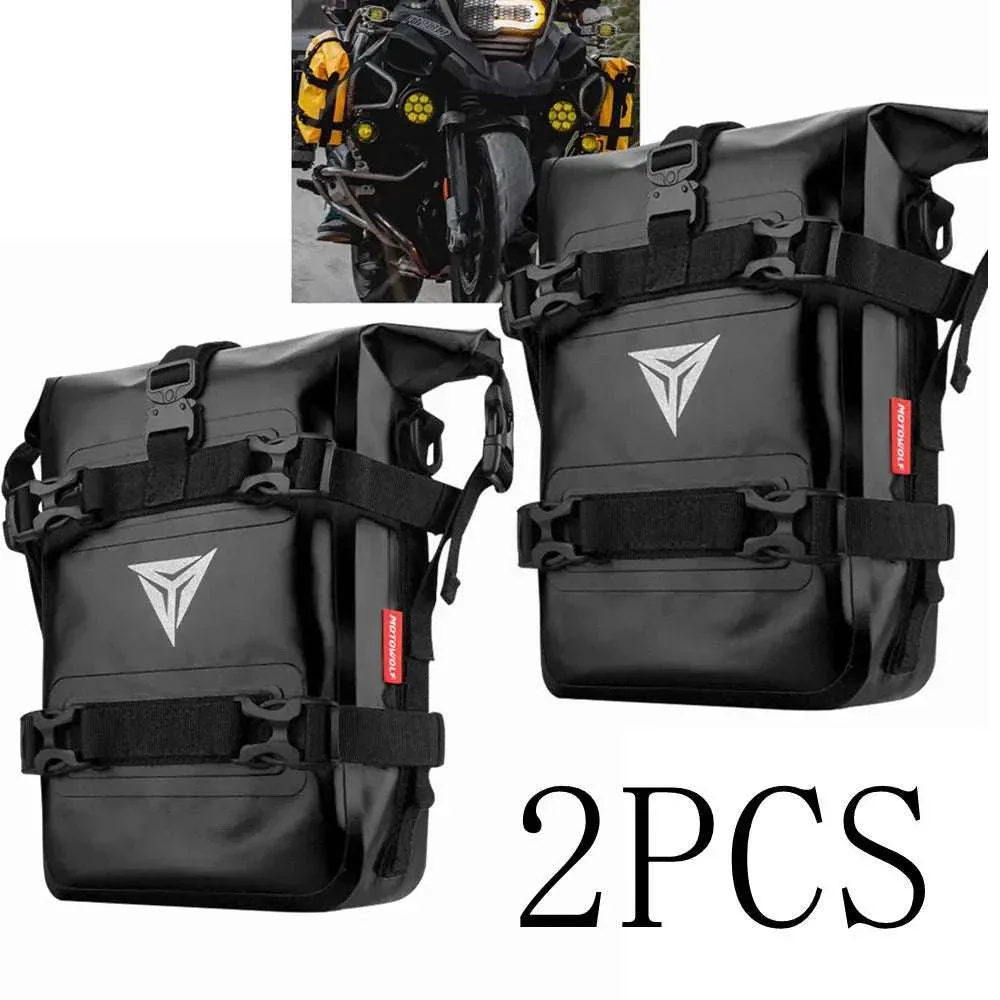 Motorcycle Crash Bar Waterproof Storage Bag for GS, ADV & More - Image 30