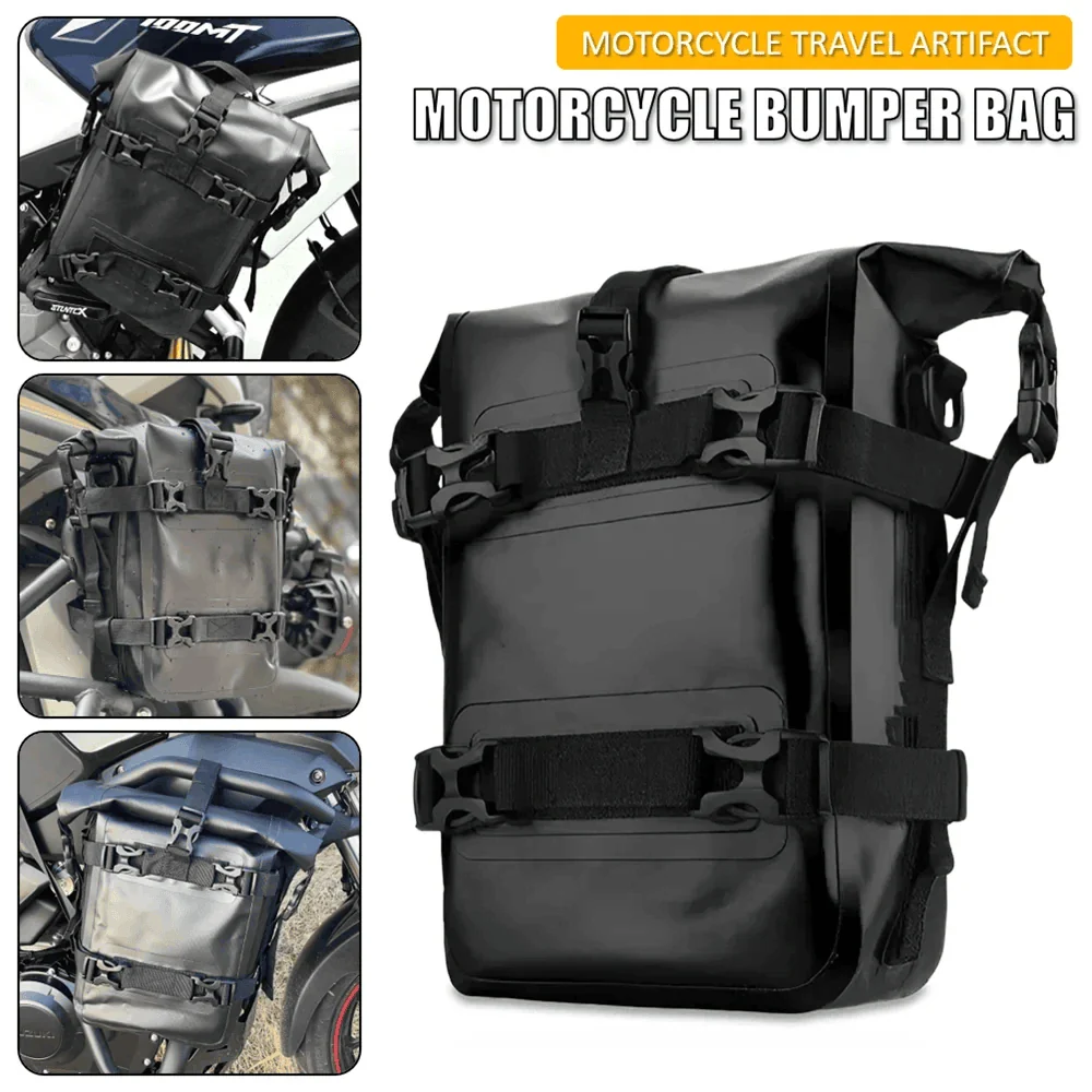 Motorcycle Crash Bar Waterproof Storage Bag for GS, ADV & More - Image 36