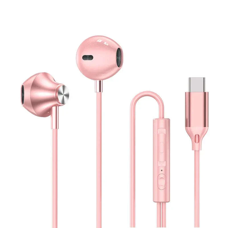 USB-C Wired Earphones for Samsung & Android with Mic - Image 29