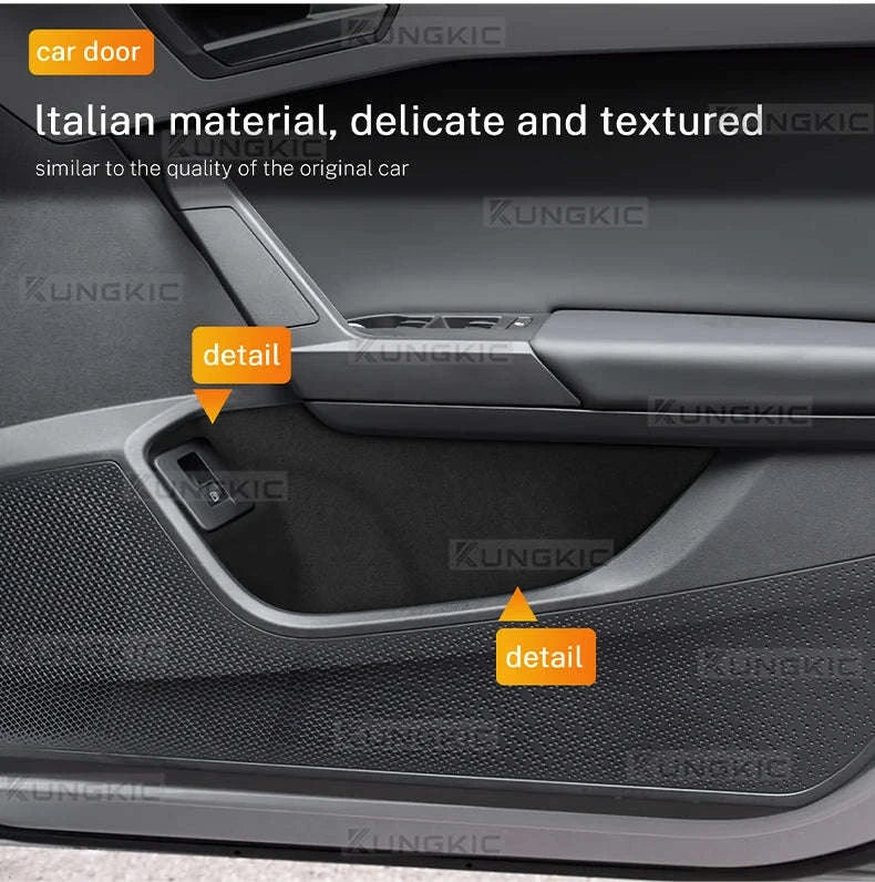Seat Leon Cupra Formentor Interior Map Pocket Sticker Trim - Image 13
