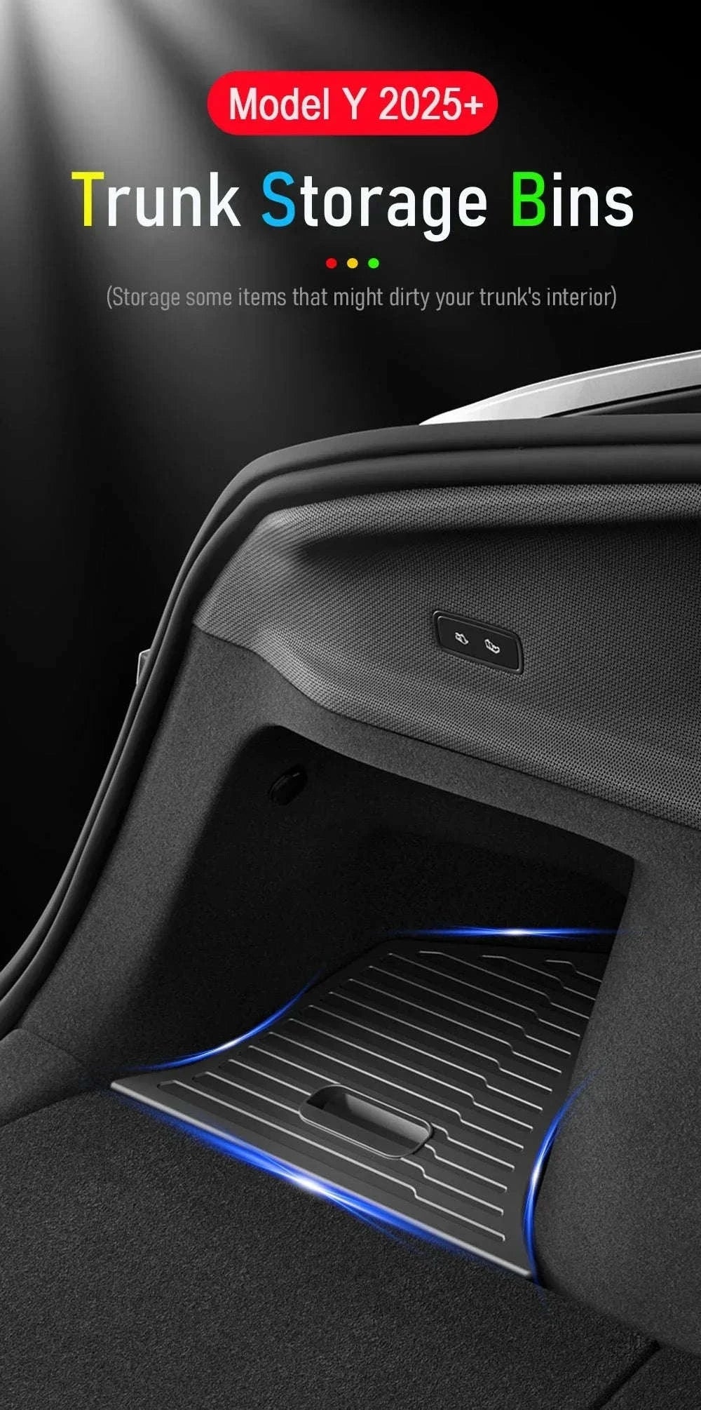 Model Y Juniper Trunk Organizer Side Storage Box - Image 7