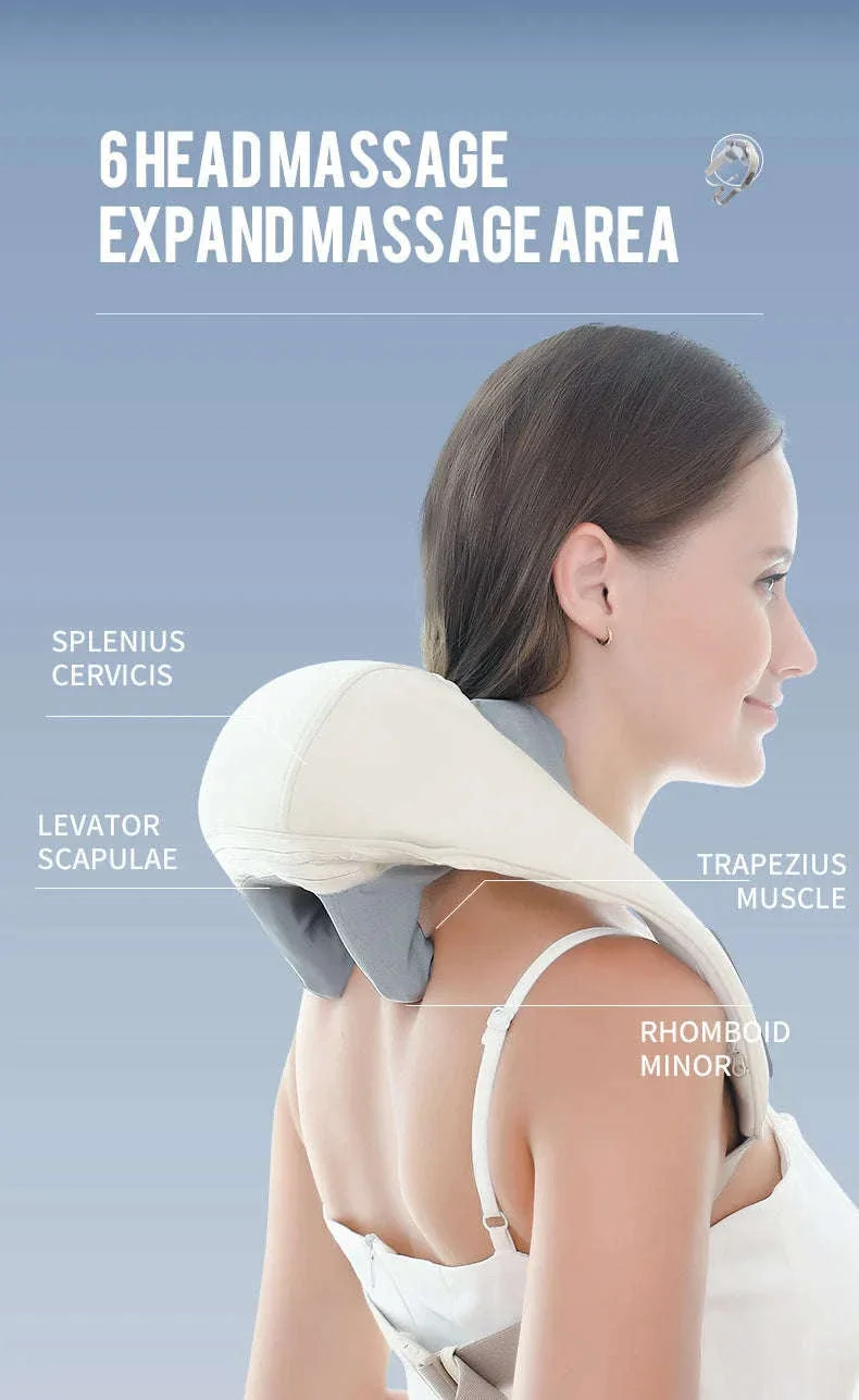 26W Brushless Neck and Shoulder Massager with Heat - Image 15