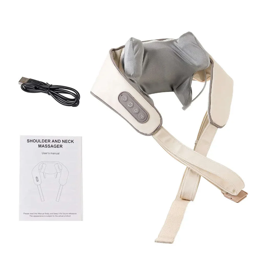 26W Brushless Neck and Shoulder Massager with Heat - Image 46