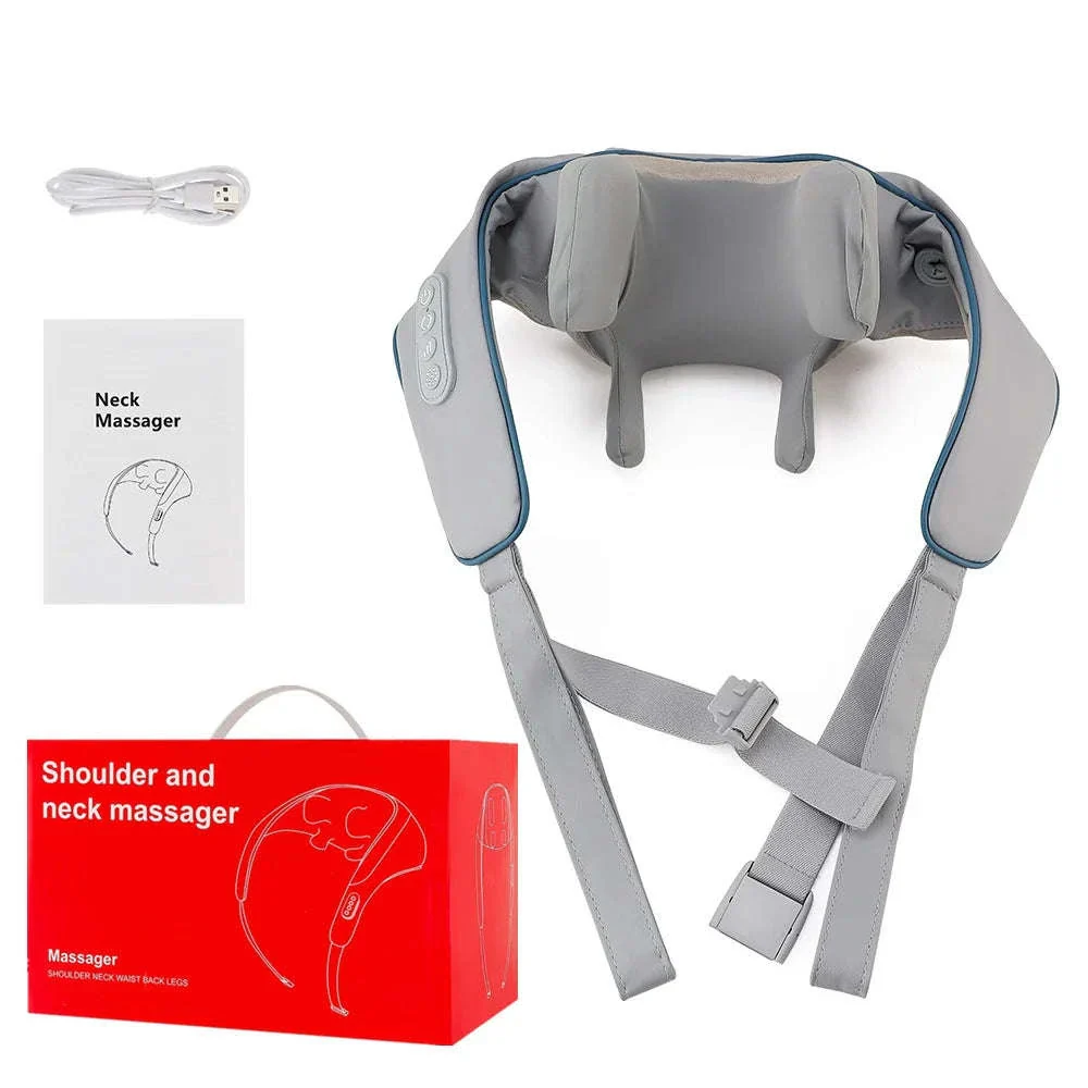 26W Brushless Neck and Shoulder Massager with Heat - Image 56