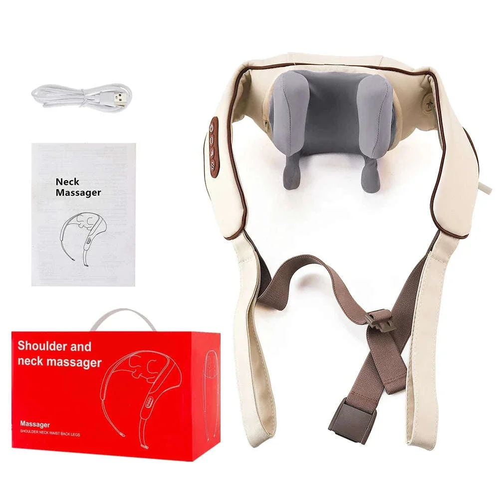 26W Brushless Neck and Shoulder Massager with Heat - Image 60