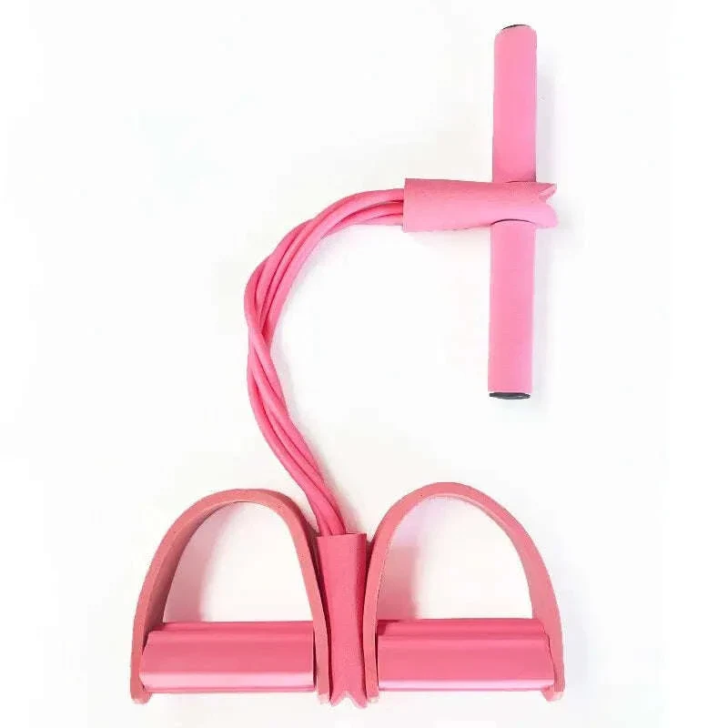 Four-Tube Pedal Tensioner Fitness Resistance Band - Image 19