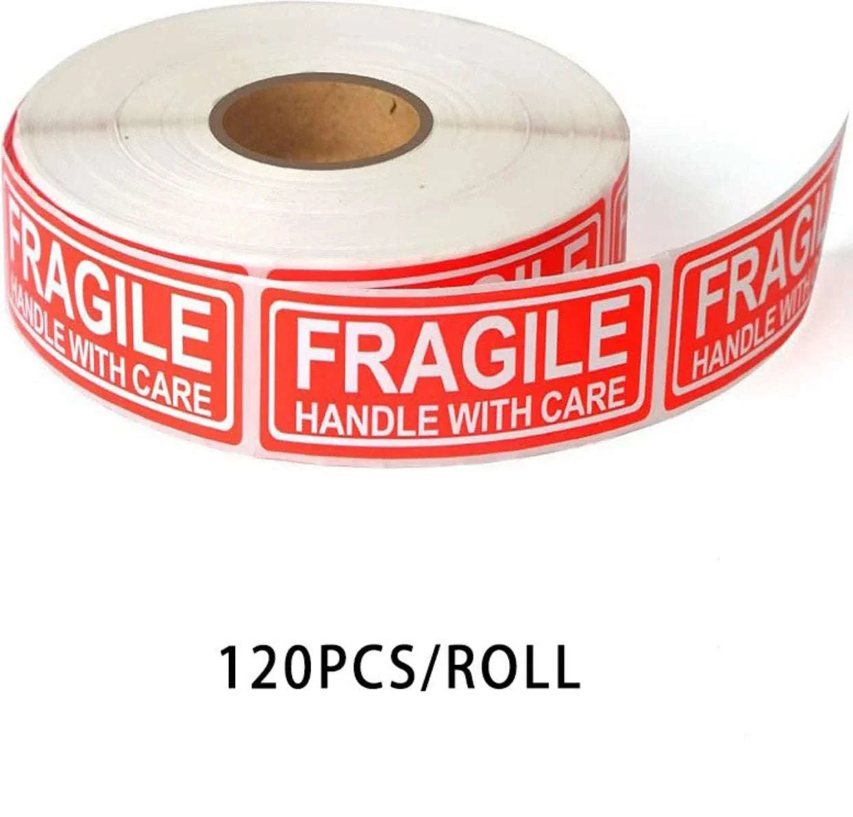 Fragile Handle With Care Label Stickers Roll, 120 Pack - Image 3