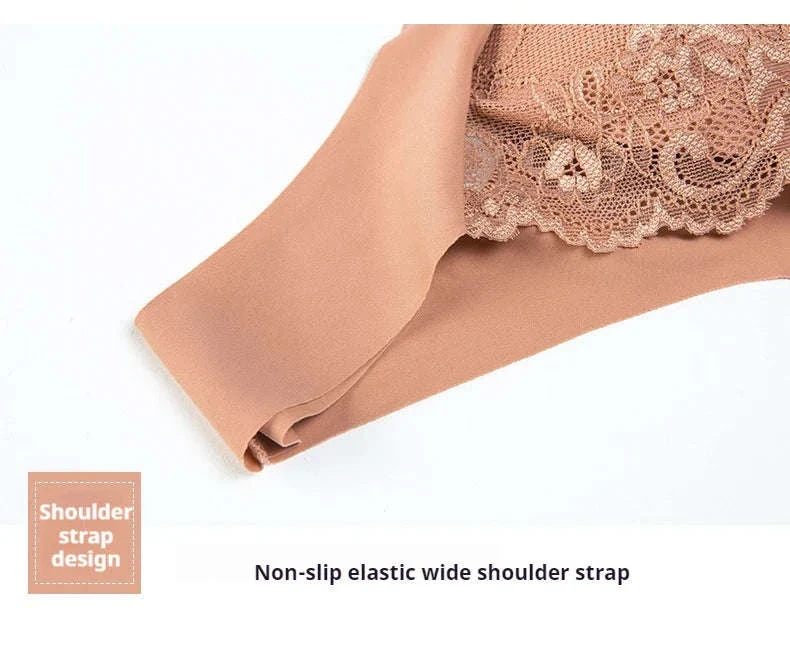 2-Pack Women’s Front Close Wire-Free Lace Bra - Image 7