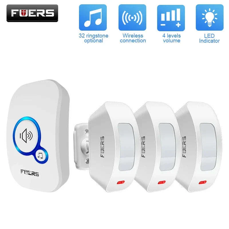 FUERS Wireless Door Sensor Alarm with Visitor Chime - Image 14