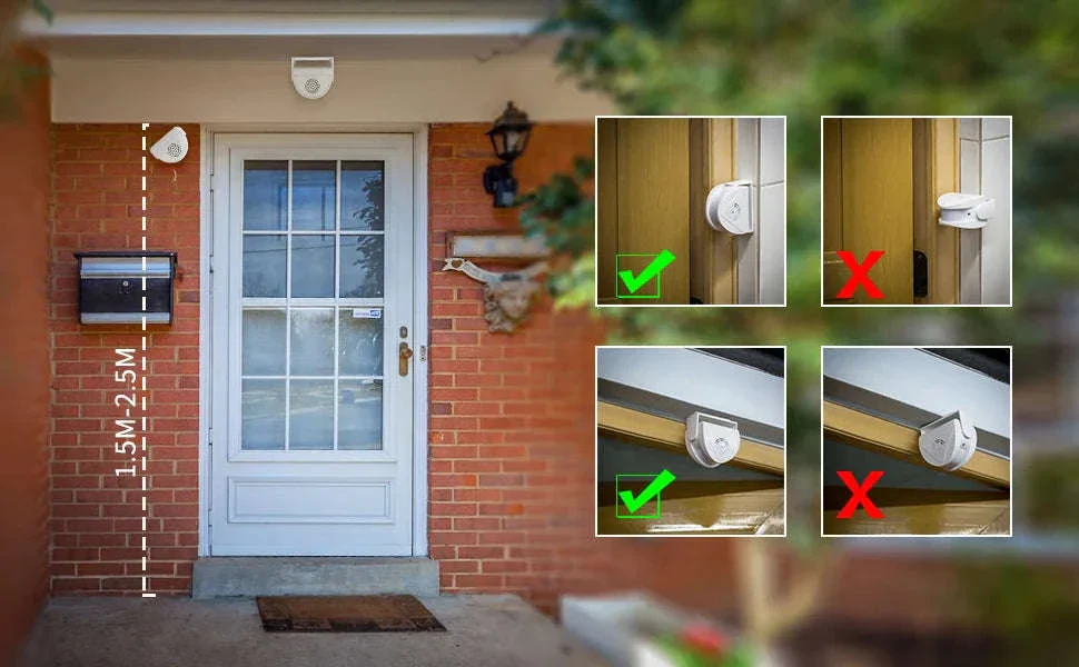 PIR Motion Sensor Welcome Chime Alarm for Shop and Home - Image 14
