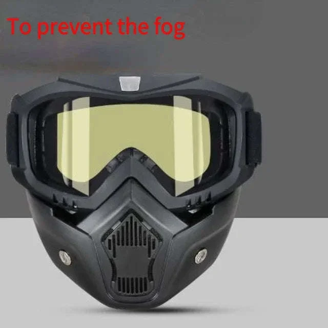 Full-Face Safety Goggles with Anti-Fog Clear Vision Shield - Image 18