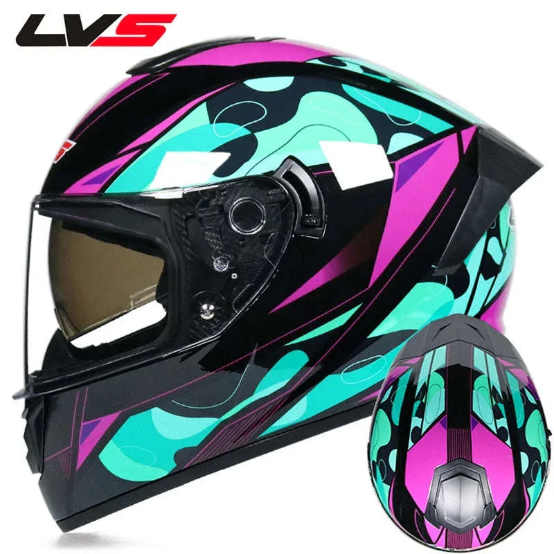 Full Face Motorcycle Helmet for Winter Warmth and Road Protection - Image 16
