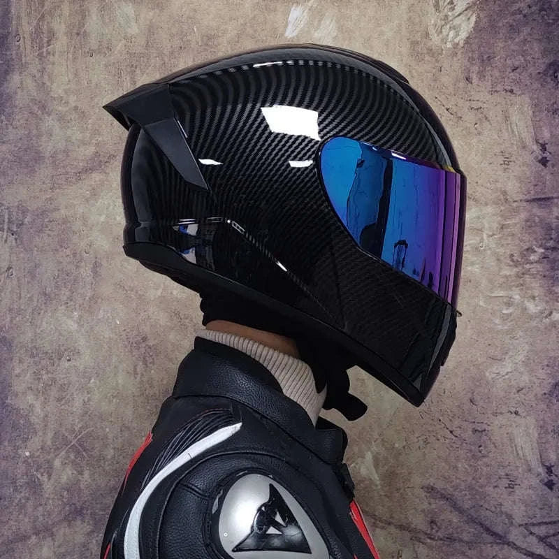 Full Face Motorcycle Helmet for Winter Warmth and Road Protection - Image 26