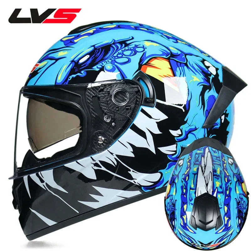 Full Face Motorcycle Helmet for Winter Warmth and Road Protection - Image 28