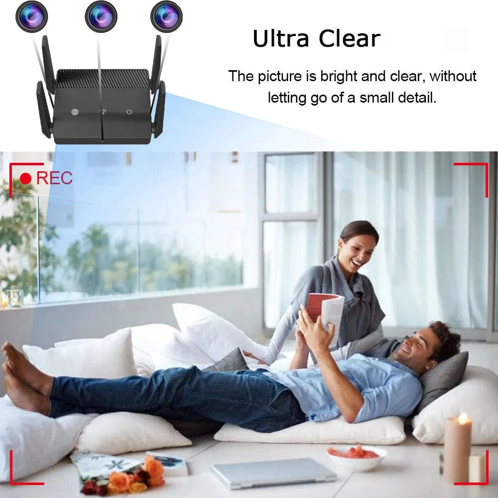 1080P Mini WiFi Camera with 270° Wide Angle & Triple Lens - Image 8