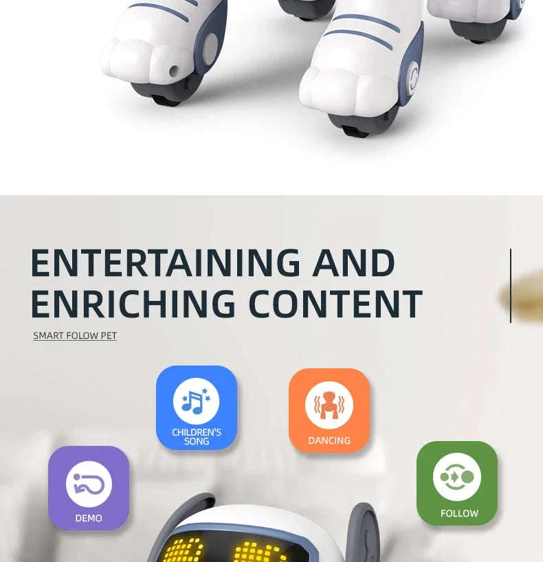 Programmable Robot Dog Toy with Remote Control and Stunt Moves - Image 11