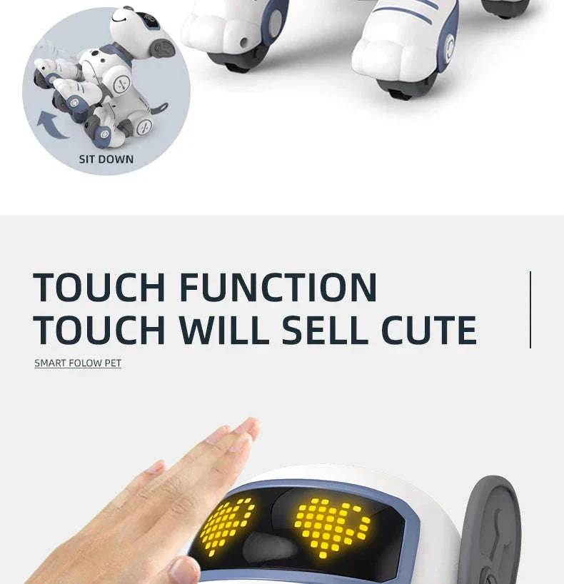 Programmable Robot Dog Toy with Remote Control and Stunt Moves - Image 14