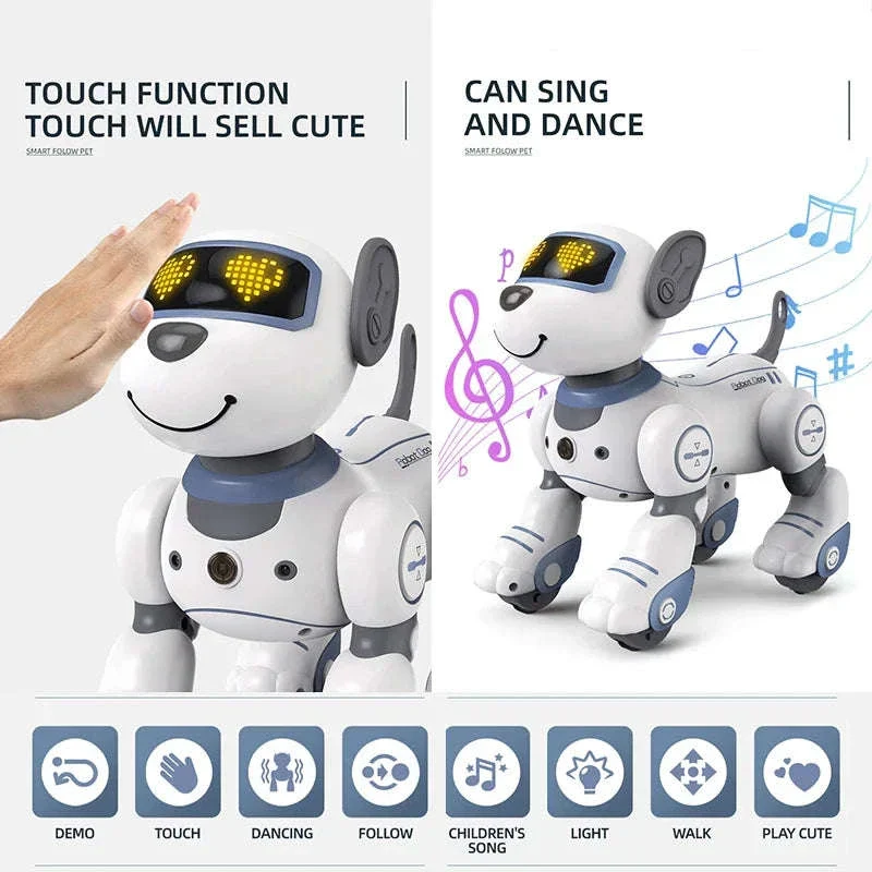 Programmable Robot Dog Toy with Remote Control and Stunt Moves - Image 3
