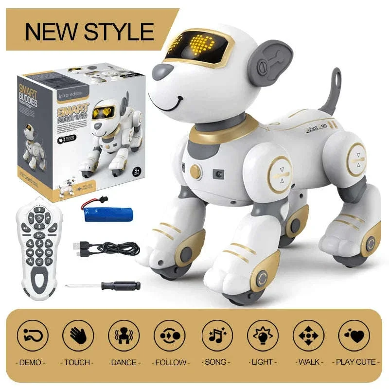 Programmable Robot Dog Toy with Remote Control and Stunt Moves - Image 33