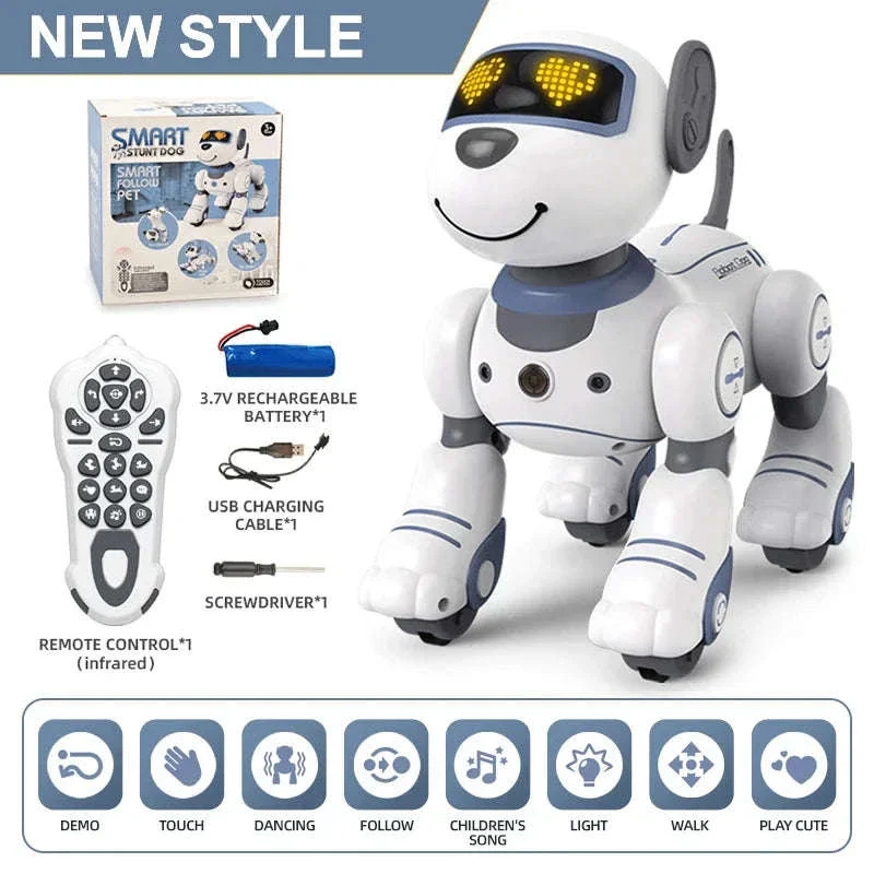 Programmable Robot Dog Toy with Remote Control and Stunt Moves - Image 34