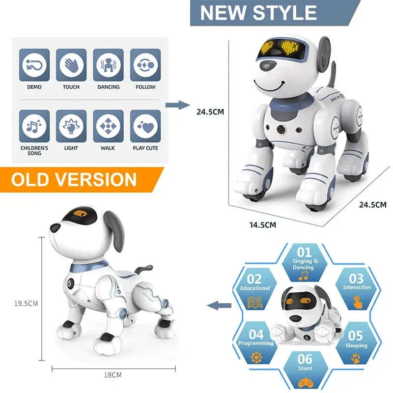 Programmable Robot Dog Toy with Remote Control and Stunt Moves - Image 5